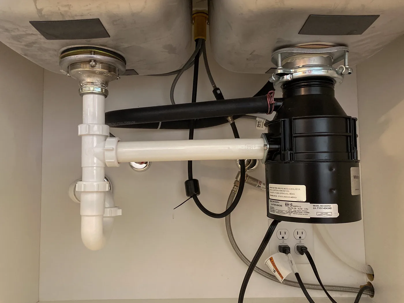 Garbage Disposal Leak in a Huntington Beach home