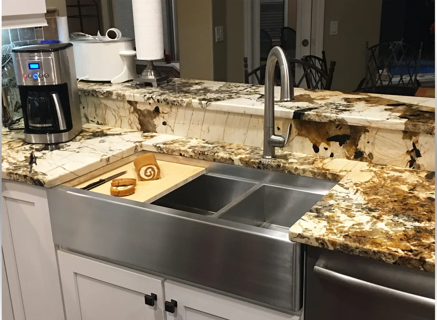 Kitchen Sink Overflow in a Huntington Beach home